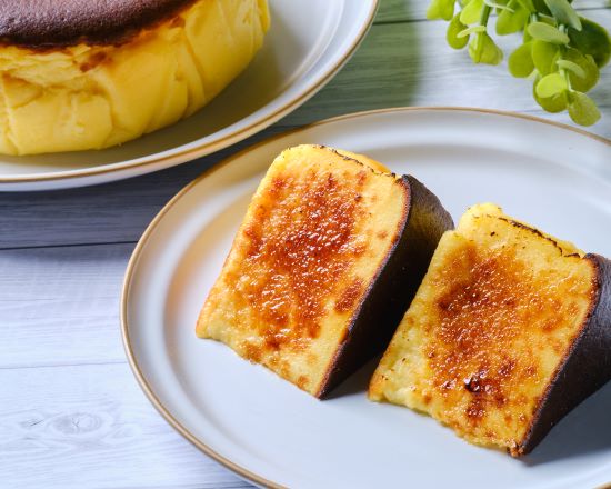 濃厚バスクチーズケーキ